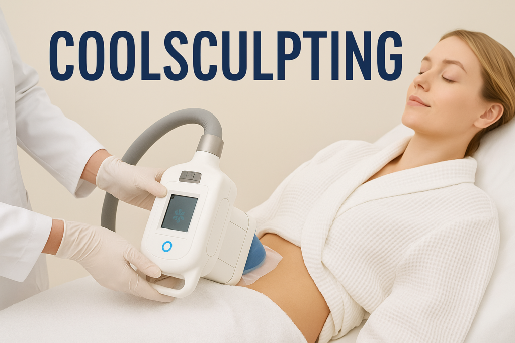 VIVO Clinic CoolSculpting treatment results showing fat reduction