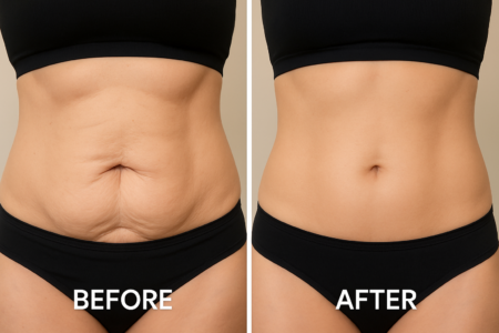 Visible improvement in coolsculpting loose skin before and after VivoClinic