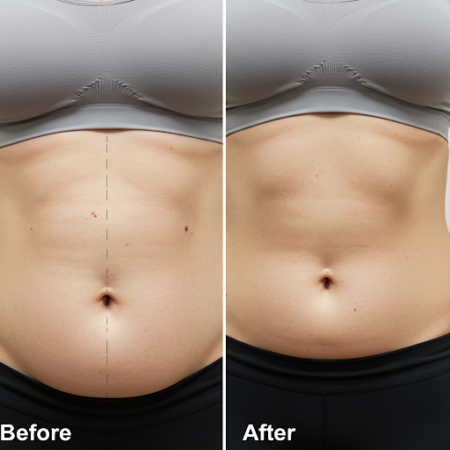 3 Before and after CoolSculpting dubai