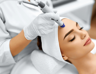 Collagen hydrafacial